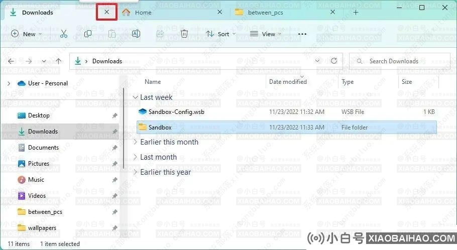 如何在Windows 11的文件浏览器上使用标签页？-小白号