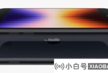 苹果iPhone SE 3正式发布3499元起。_小白号