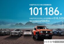 长城汽车6月数据:共销售新车10.1万辆,环比增长26.38%。_小白号