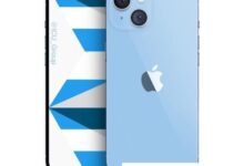iPhone 14 Max新机型概念图曝光:小刘海+后置双摄,新天蓝。_小白号