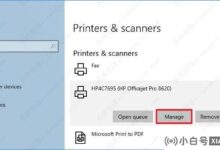 如何通过网络共享Windows10上的USB打印机?_小白号