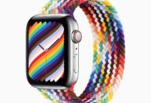 苹果发布了Apple Watch编织单绳圈和Nike运动圈的骄傲版。_小白号