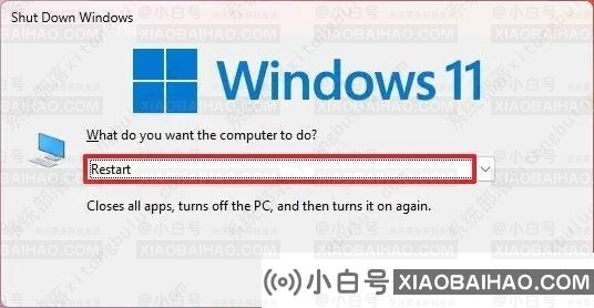 Windows 11如何重启电脑？-小白号