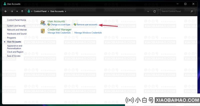 如何使用控制面板删除Microsoft帐户？   （如何删除计算机控制面板帐户）-小白号