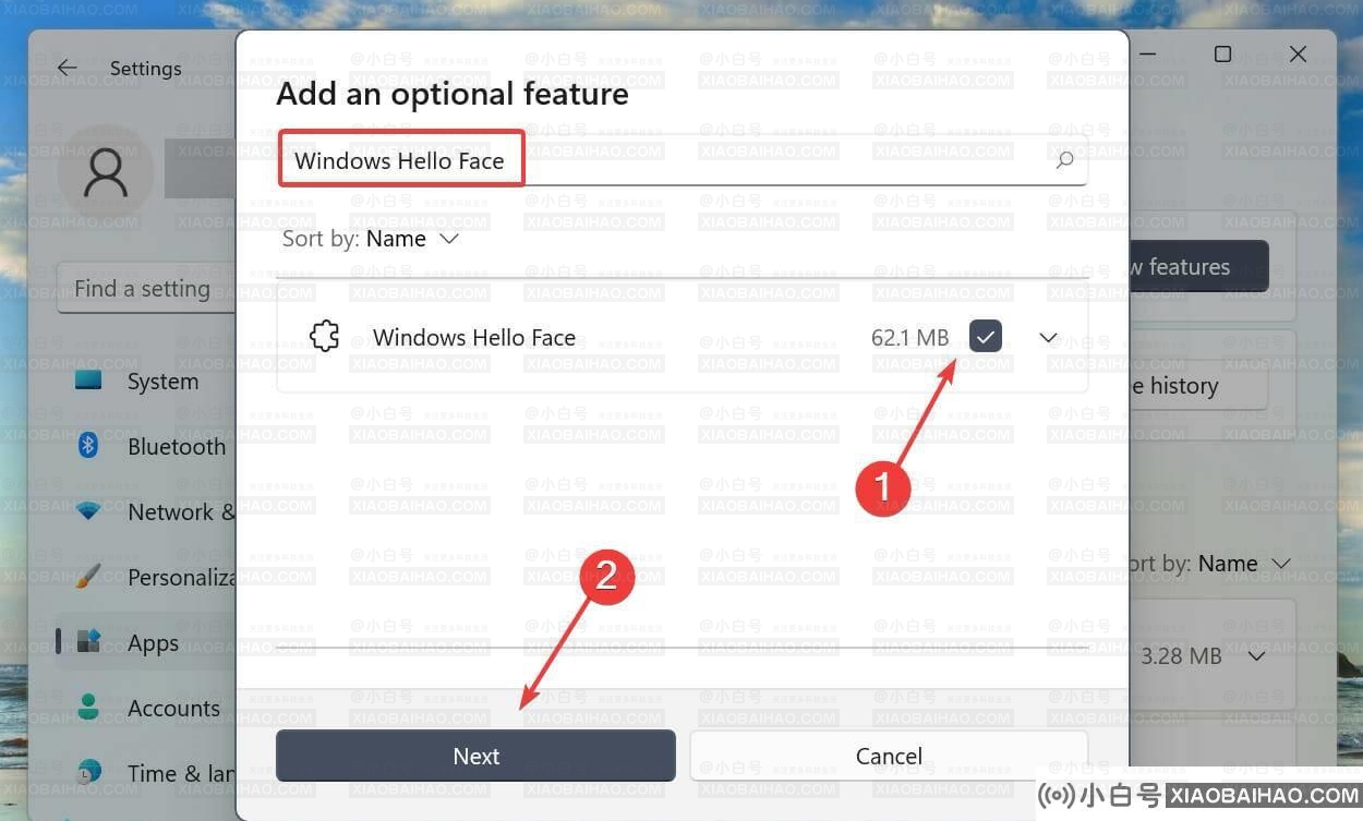 Win11如何安装Hello面部驱动程序？