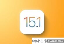 IOS/iPadOS 15.1 Beta2推送:修复Apple Watch解锁bug_小白号