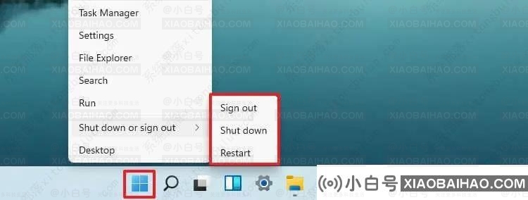 分享六种关闭Windows 11电脑的方法！-小白号