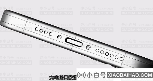 Apple iPhone 15 Pro设计图曝光：固态音量和静音按钮，USB - C接口-小白号