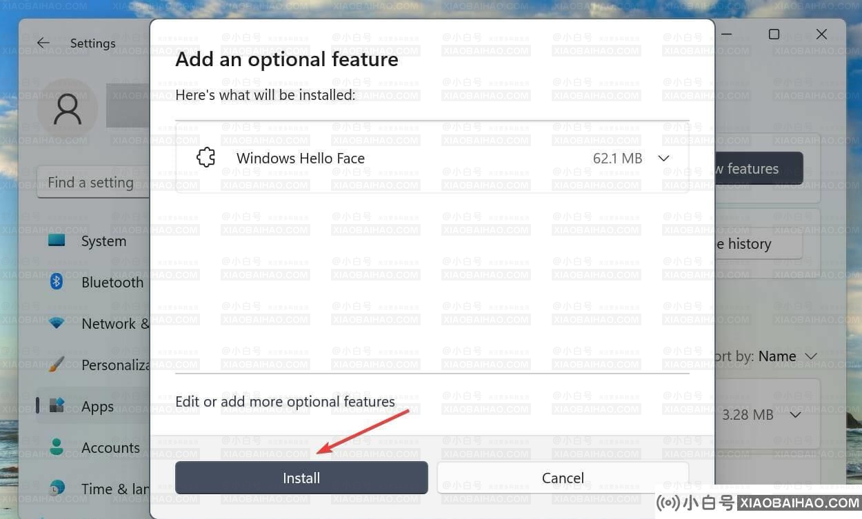 Win11如何安装Hello面部驱动程序？