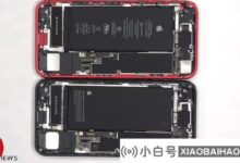 iPhone SE第三代拆解:电池比以前大,增加了高通定制的X57基带。_小白号