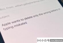 新专利显示,苹果公司研究更快的方法来纠正打字错误。_小白号