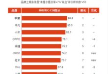 2022年手机满意度排名出来了。苹果为什么拿第一?_小白号
