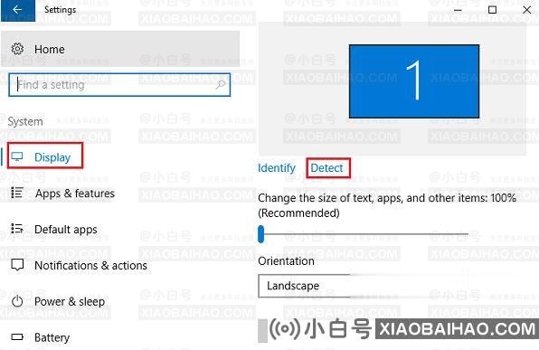 Win10电脑检测不到二台显示器怎么办？你知道这两种方法吗？(win10第二个屏幕上未检测到显示器)-小白号