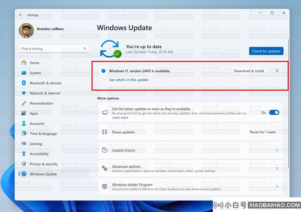 微软发布Win11 24H2预览版更新：全新功能操作