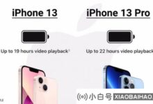 iPhone 13与13 Pro续航测量动态刷新技术对比省电效果有限。_小白号