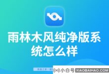 详细说明一下纯版雨林木风系统是怎么样的(雨林木风小白号哪个好)_小白号