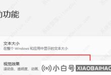 如何关闭windows11动画特效？(windows11动画效果)_小白号