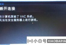 蒸汽播放CSGO,并提示您的计算机阻止真空系统。怎么解决?_小白号