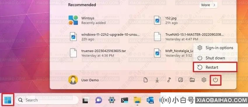 Windows 11如何重启电脑？-小白号
