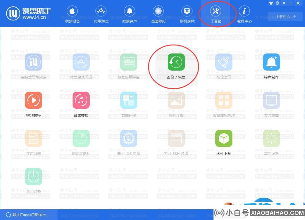 恋爱助手怎么备份？恋爱助手如何备份iPhone？(如何用爱思助手备份苹果手机)-小白号