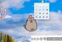 如何打开和使用Win11预览版桌面贴纸_小白号
