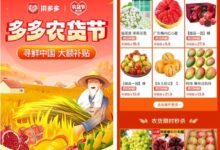 拼多多推出“超级农业商品节”:24天投入15亿资源,帮助近2000个农业产区加速数字化。_小白号