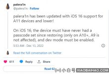 Apple iOS 15和iOS 16兼容的越狱工具发布_小白号