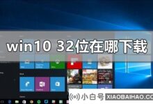 哪里可以下载32位的win10系统?win10系统32位下载教程(win1032位下载地址)_小白号