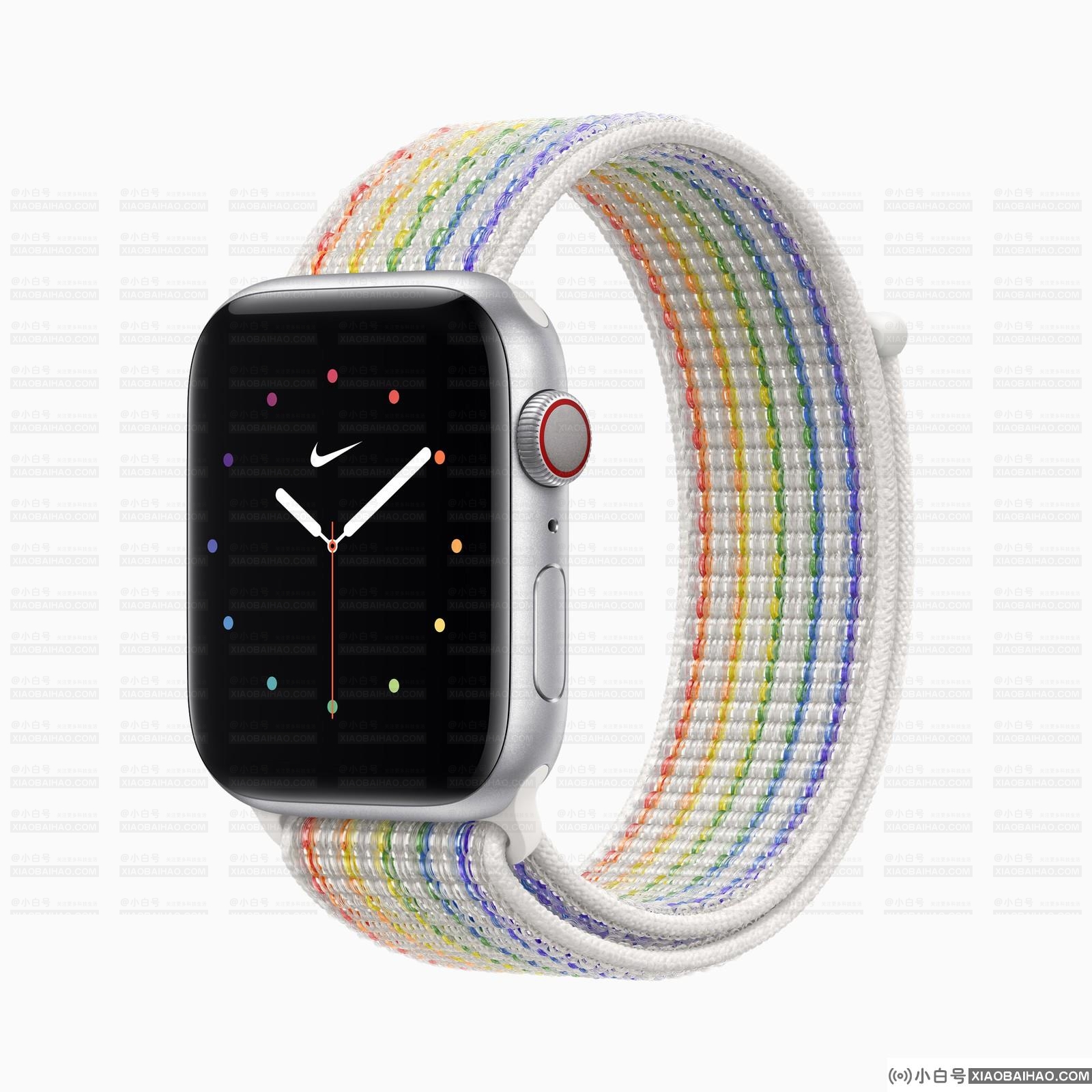 苹果发布骄傲版 Apple Watch 编织独绳圈和耐克运动圈