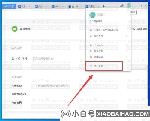 WPS账号怎么退出登录？电脑退出WPS账号的方法