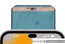 iPhone 14屏幕面板组件和模拟图像泄漏胶囊打孔基本锁定_小白号