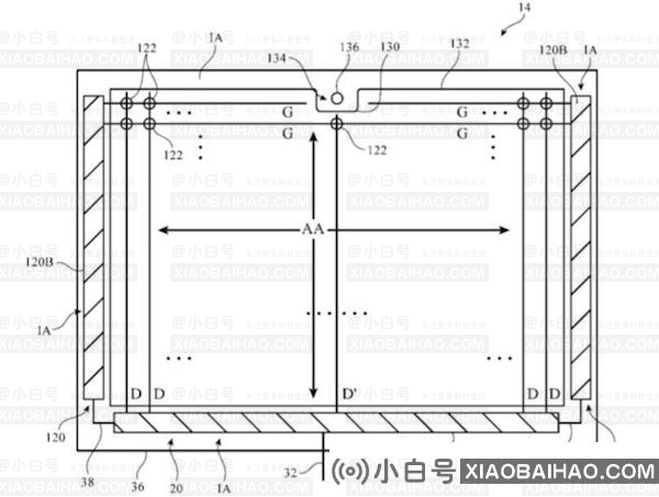 通过M1X MacBook Pro作为刘海平苹果公司已经申请了相关专利。-小白号