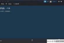 Steam商店打不开错误码118怎么办?(steam打不开错误代码118)_小白号