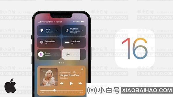 苹果iOS 16发布时间曝光:速度更快，UI变化明显。-小白号